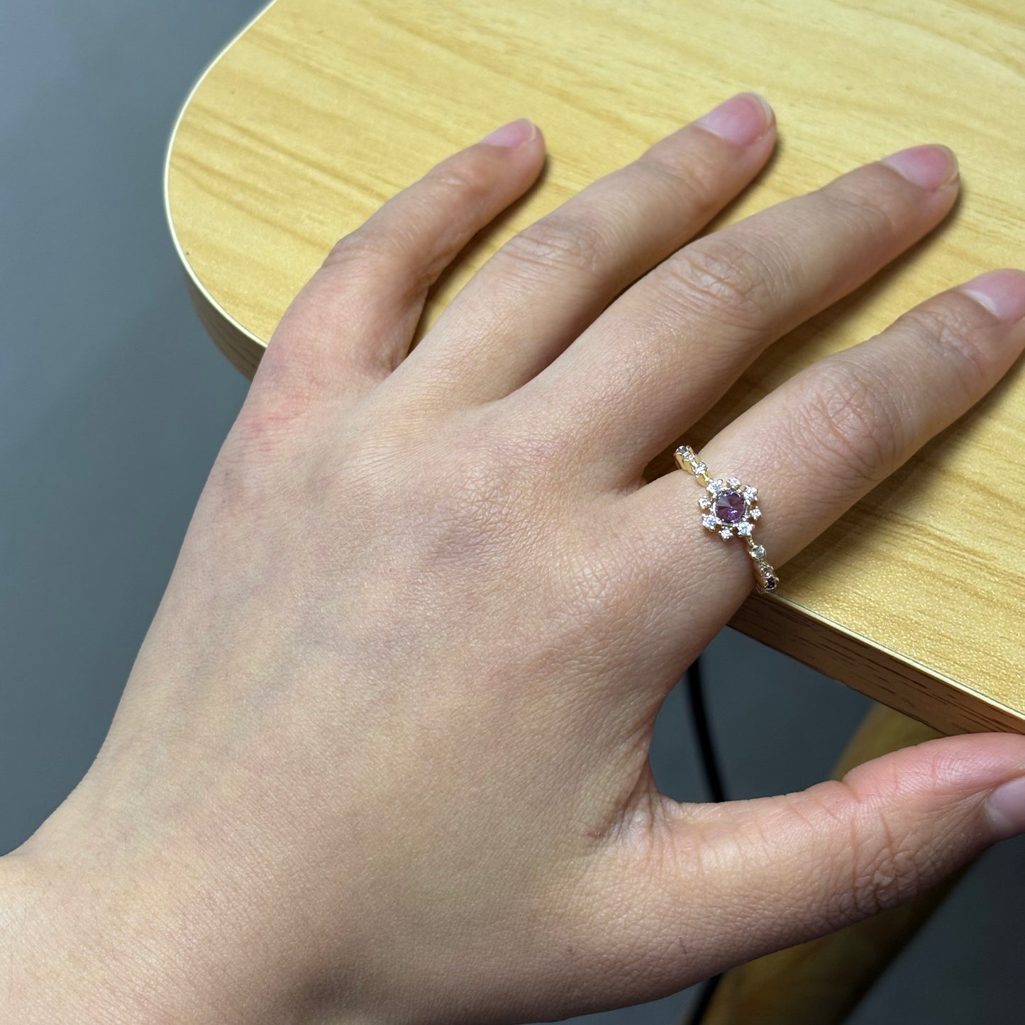 Purple ring